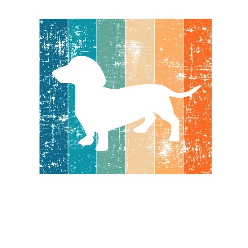 Idée cadeau teckel teckel rétro teckel chiot