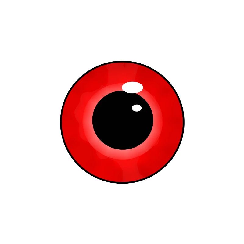 Monsterauge rot