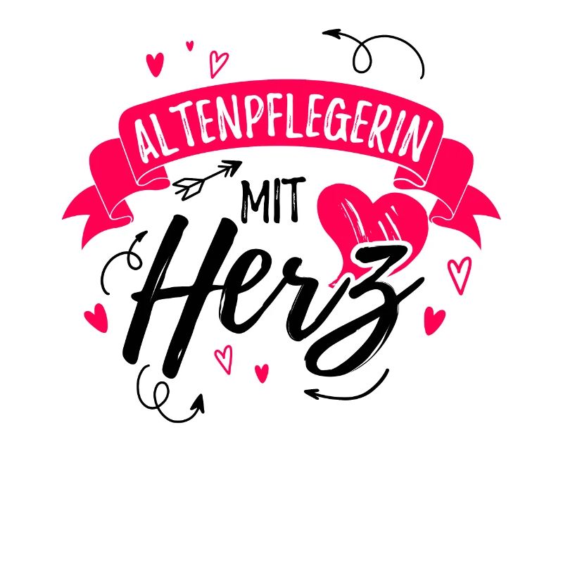 Altenpflegerin mit Herz
