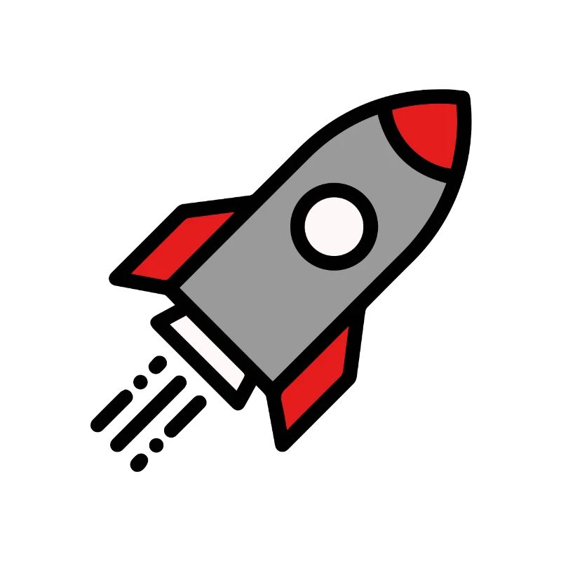 Rocket colored