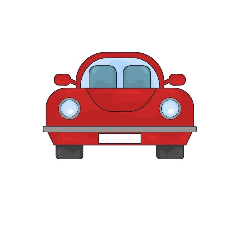 Rotes Auto