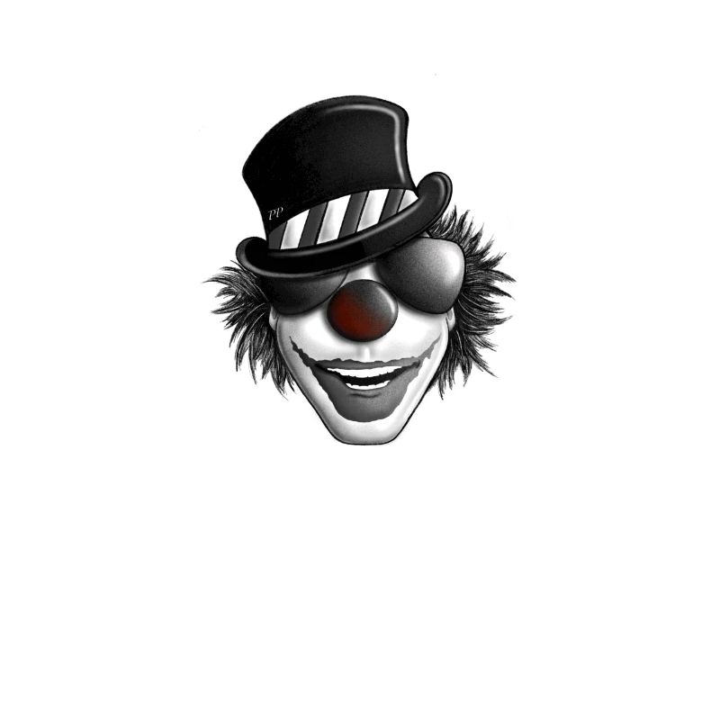 Clown mit Sonnenbrille