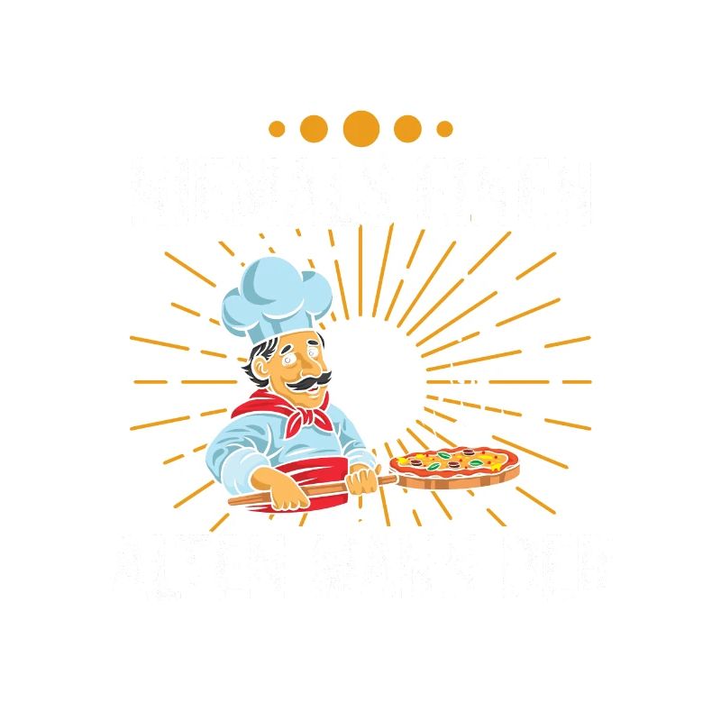 Pizzabäcker Küchenchef Geschenk