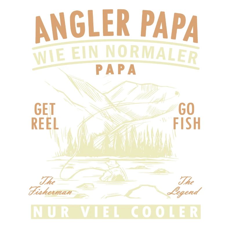 Geschenkidee Angler Papa