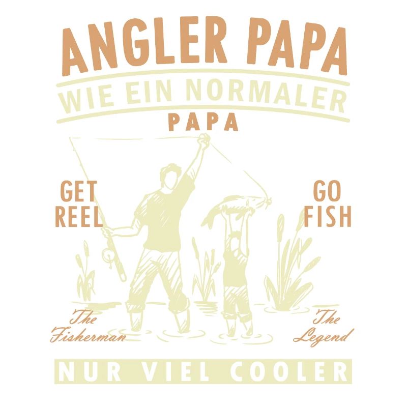 Geschenkidee Angler Papa