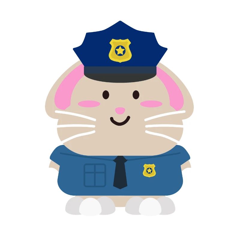 Polizei Hase