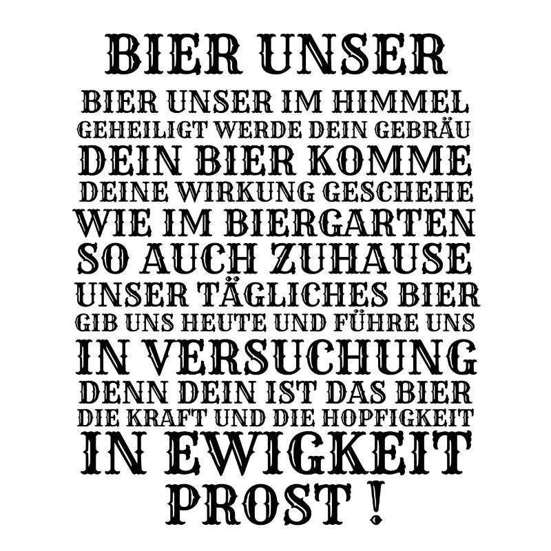 Bier Gebet