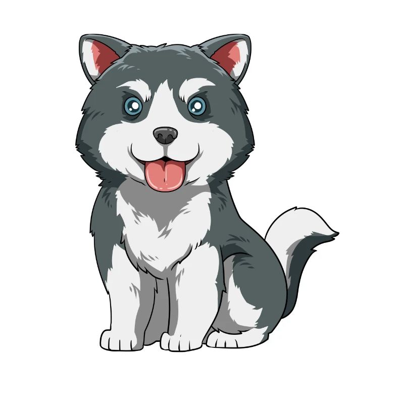 Husky Welpe