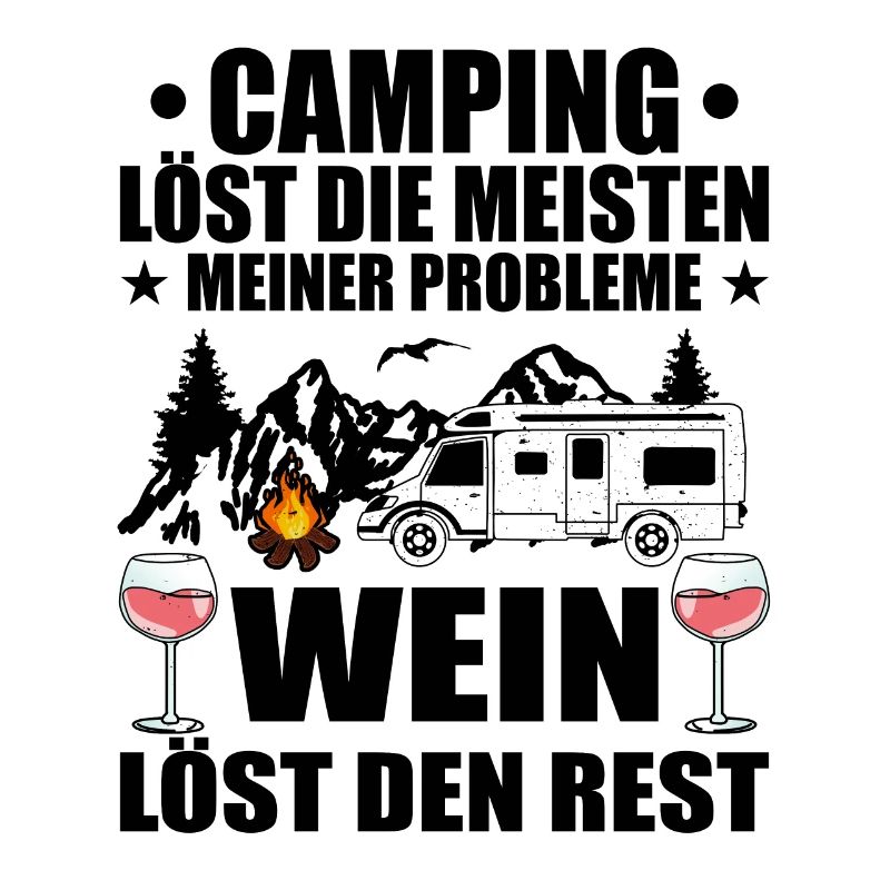 Camping und Wein