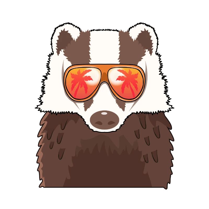 Dachs Sonnenbrille Sommer
