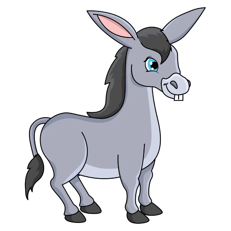 Donkey Cartoon