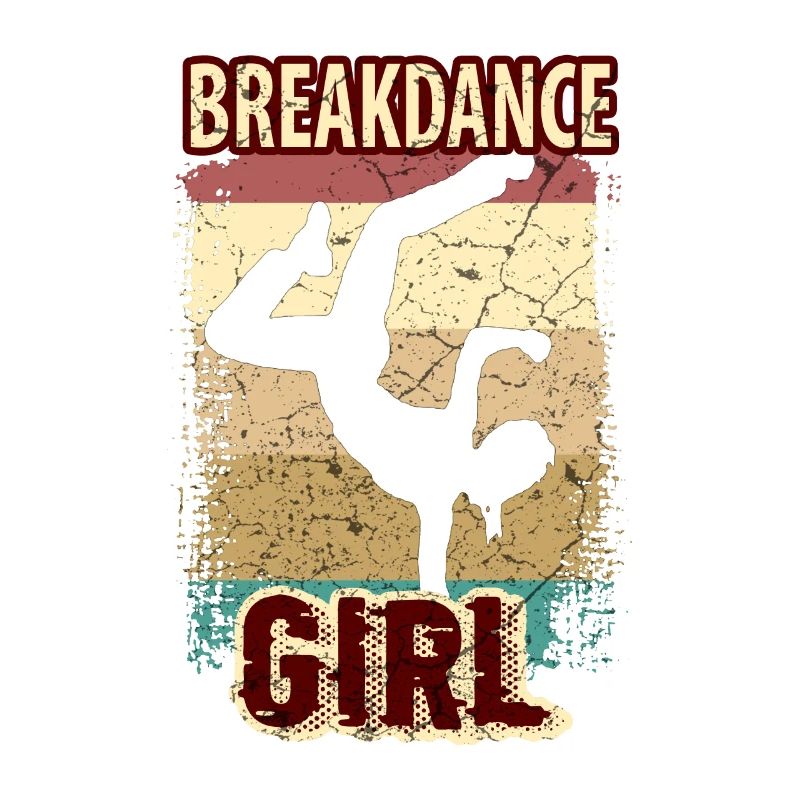 Breakdance Mädchen Tänzerin