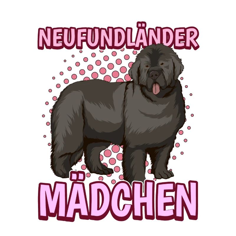 Neufundländer Mädchen