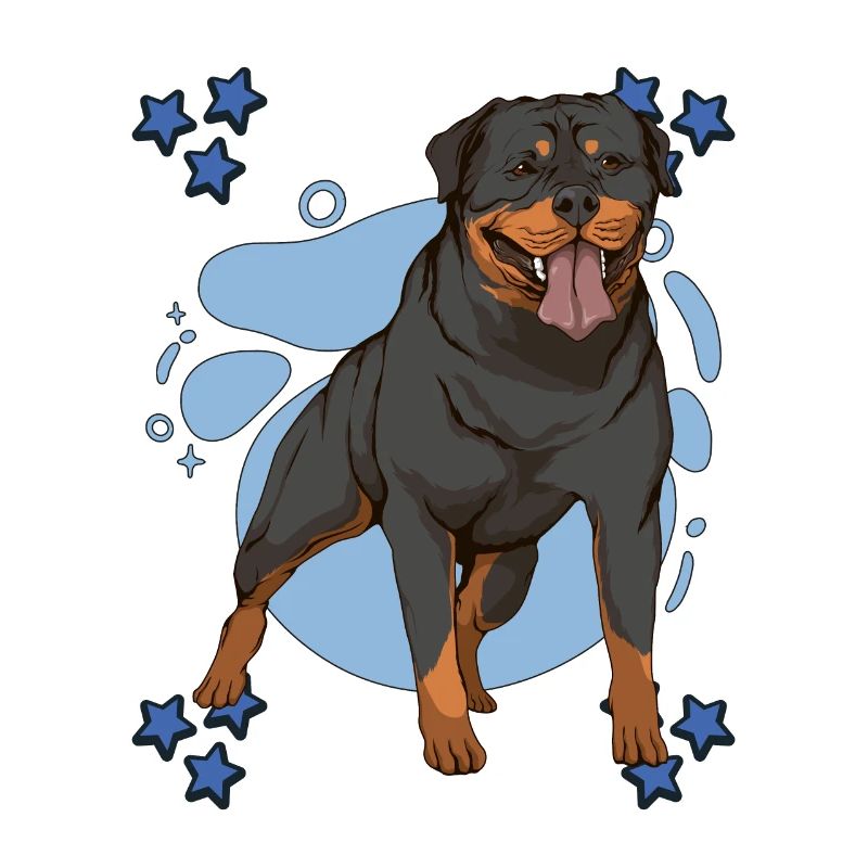 Rottweiler Blue Design