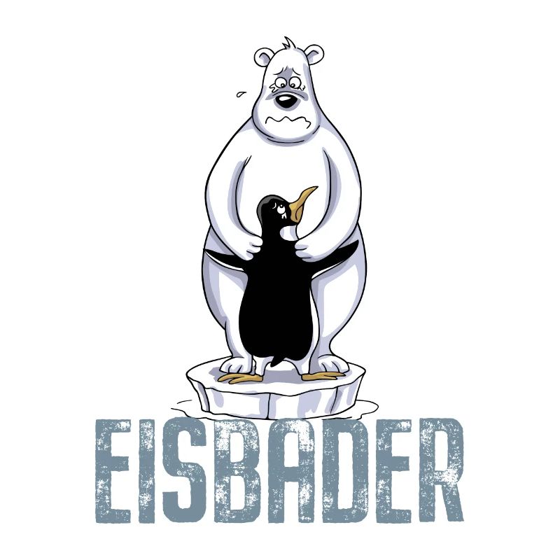 Eisbader Eisbär Pinguin Eisbaden Sauna Spa Eis