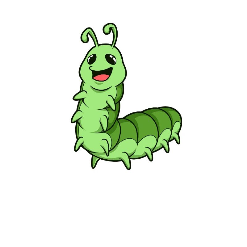Kawaii Raupe