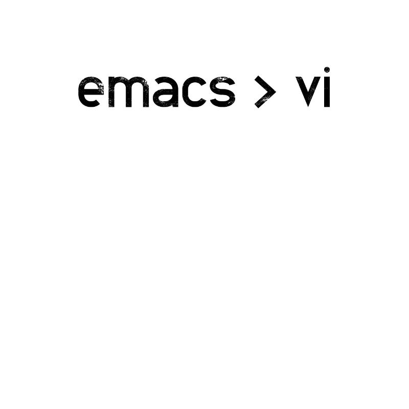 Emacs > Vi - Entwickler von Computerprogrammierern