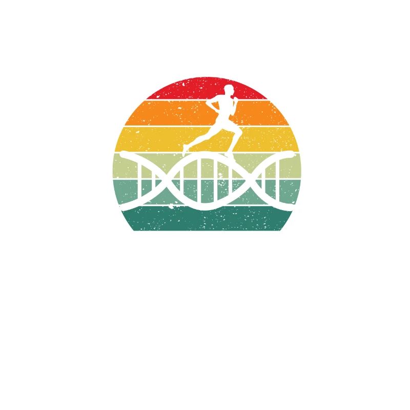 Courir c’est dans mon ADN Drôle de jogging Marathon