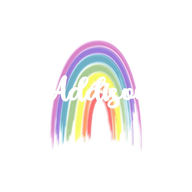 ADDISON Rainbow Cursive