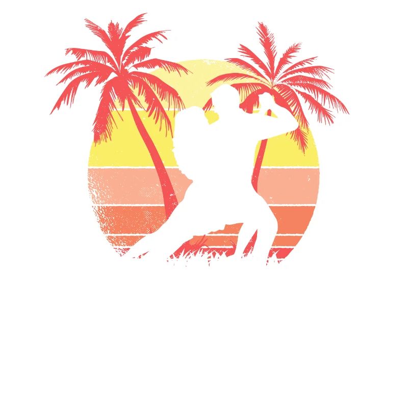 Tango Dance Summer Sunset 80s Palm