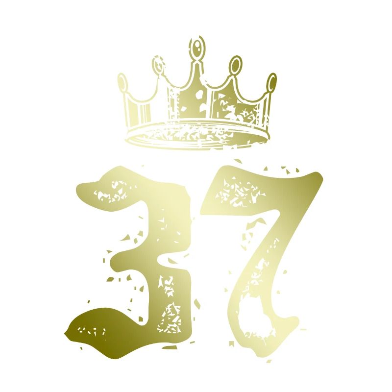 37 Zahl Krone