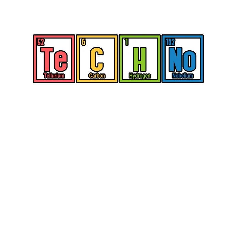 Rave Techno Periodensystem