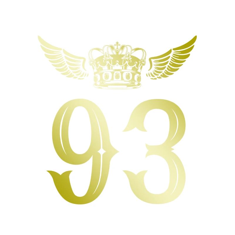 93 Zahl Krone