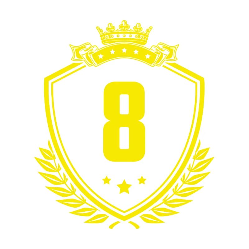 8 Zahl Wappen