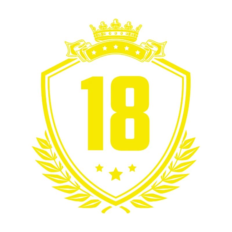 18 Zahl Wappen