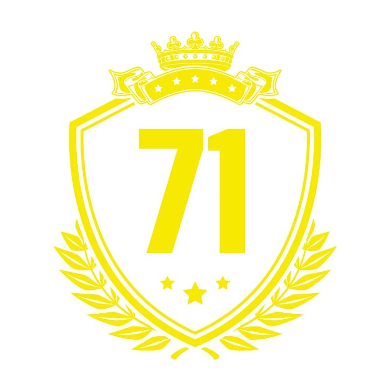 71 Zahl Wappen
