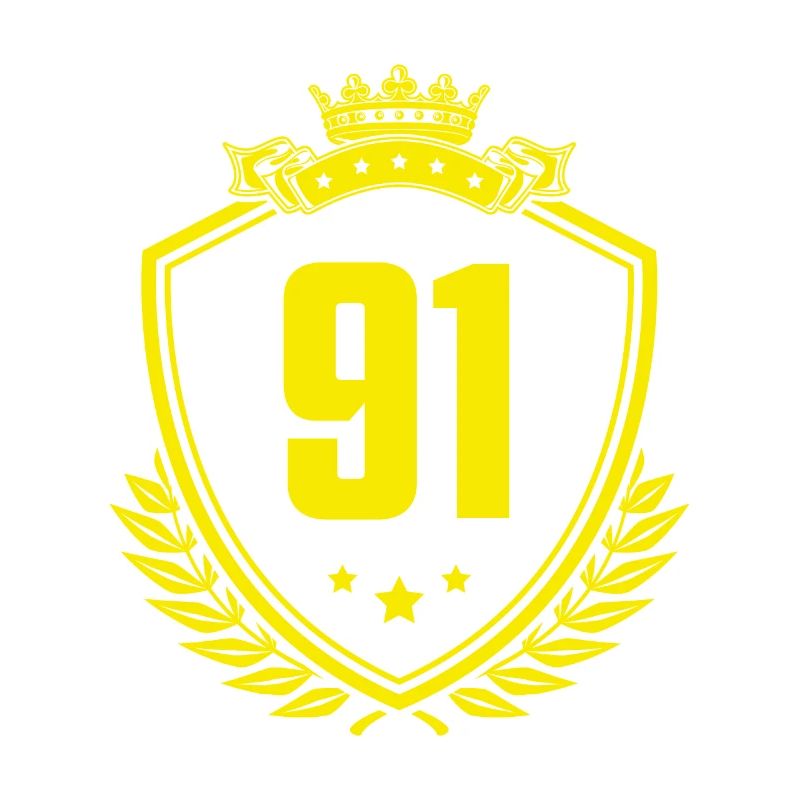91 Zahl Wappen