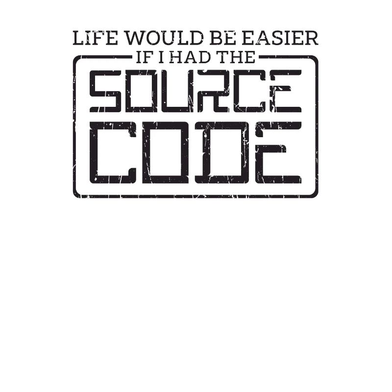 Life would be easier if I had the source code -