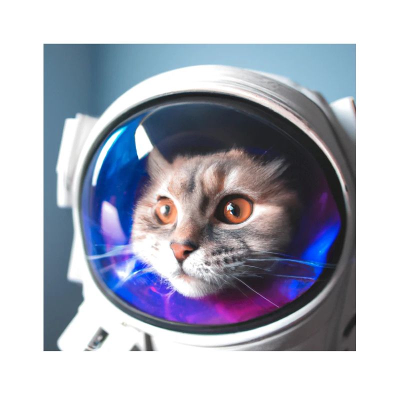 Chat dans l’espace