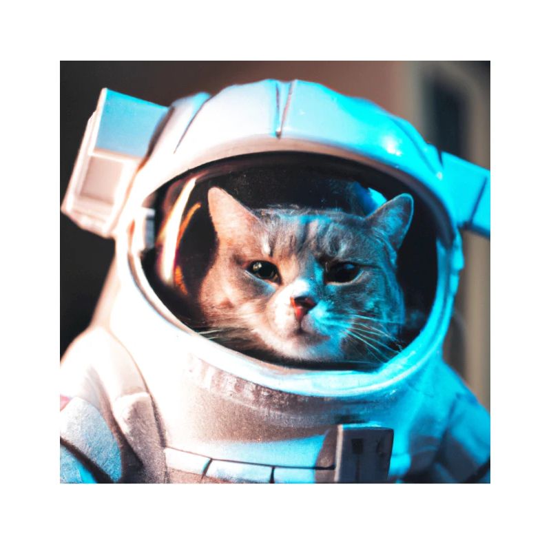 Chat dans l’espace