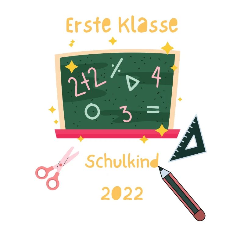 Erste Klasse Schulkind