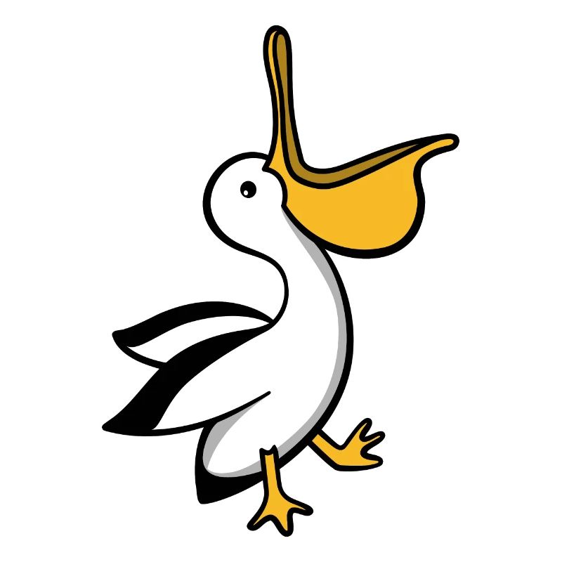 Süßer Pelikan