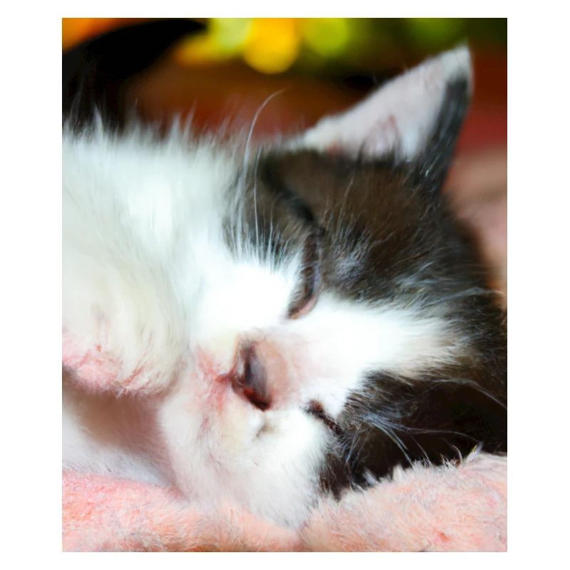 Schlafende Katze