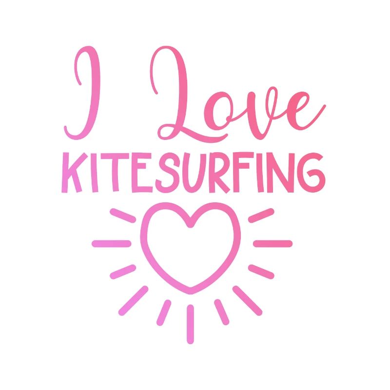 Ich liebe Kitesurfing