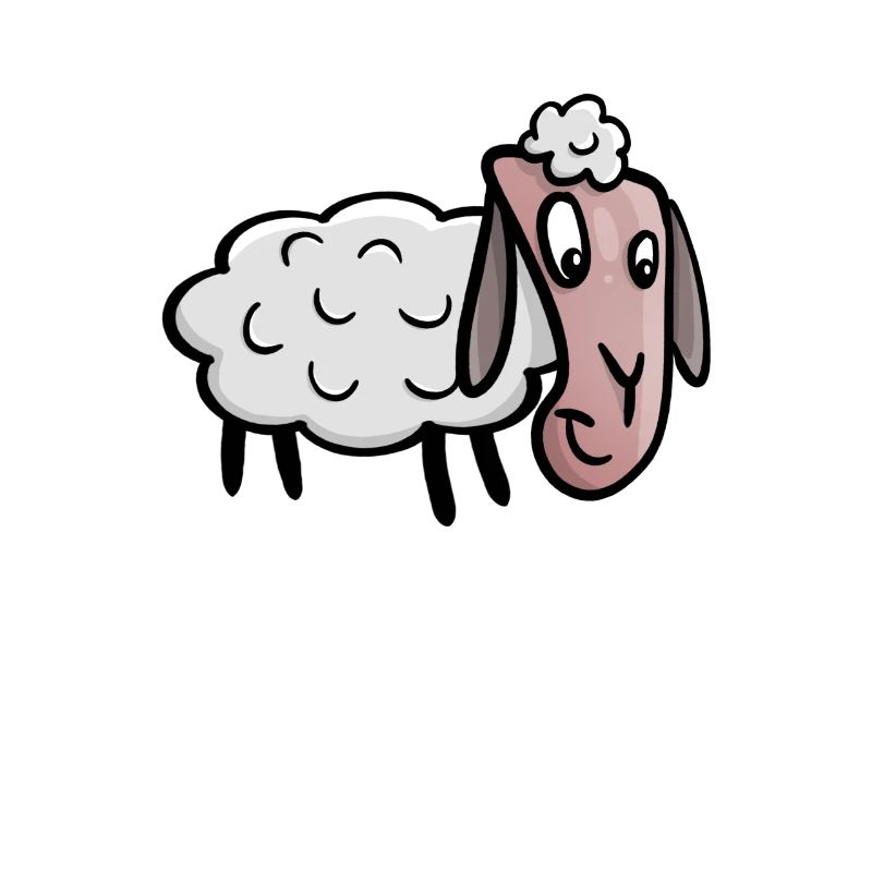 Süßes Schaf DEsign
