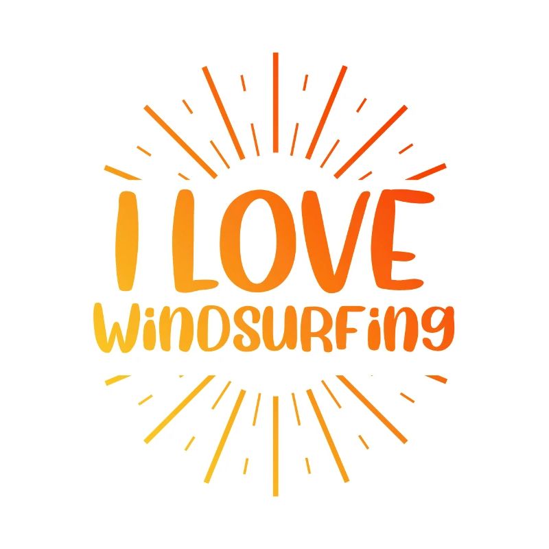 Ich liebe Windsurfen