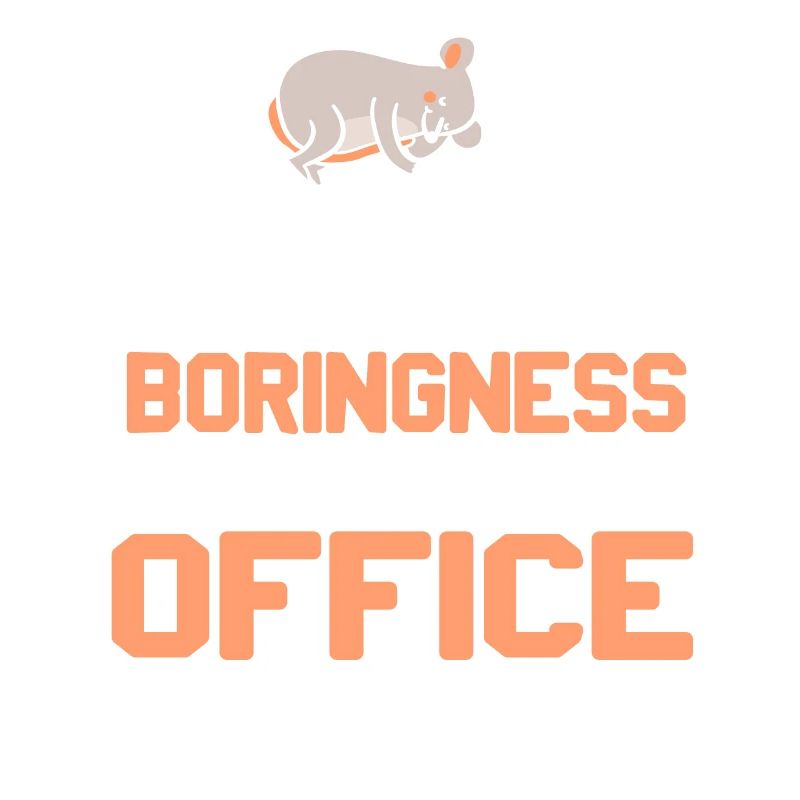 Wake Me When Boringness In This Office Is Over