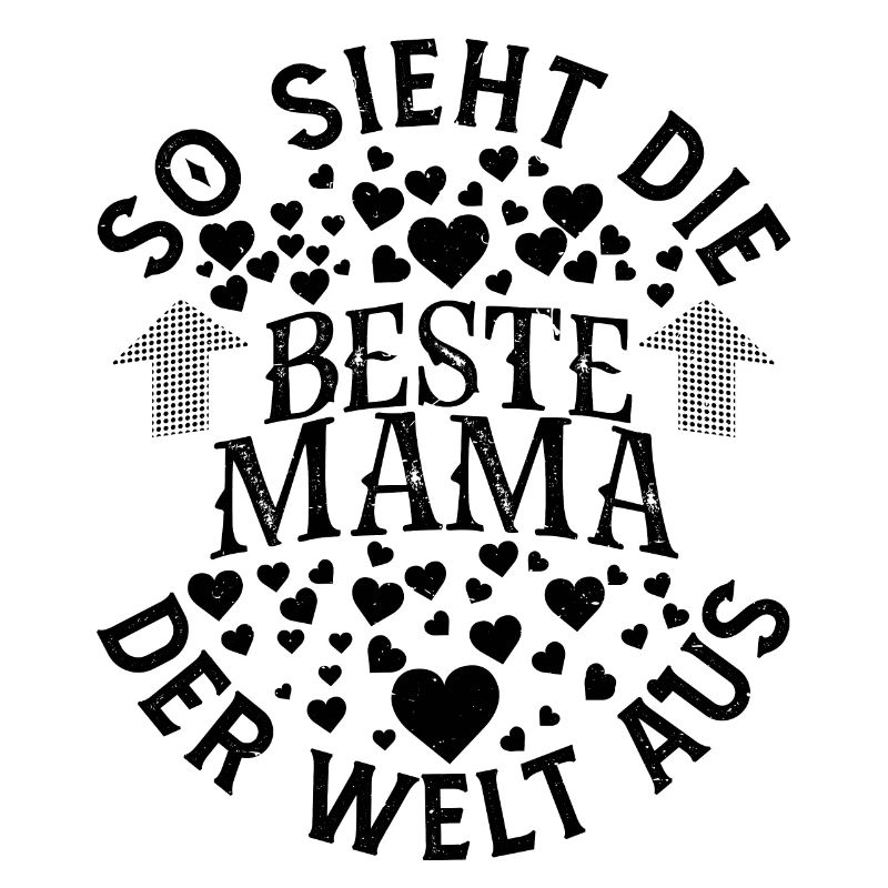 Beste Mama Der Welt Aus Muttertag Mutter