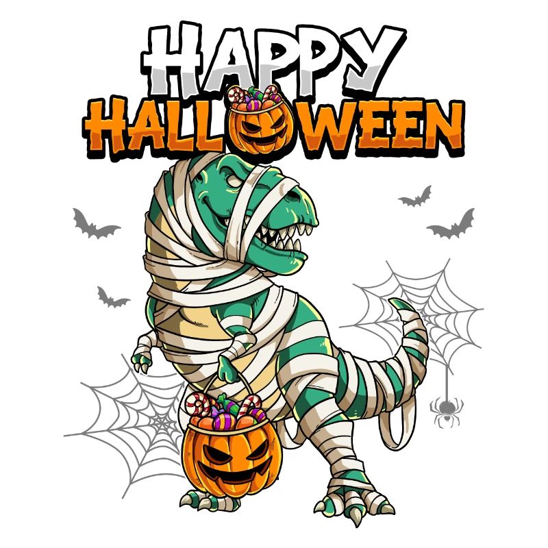 Halloween T-Rex Mumie