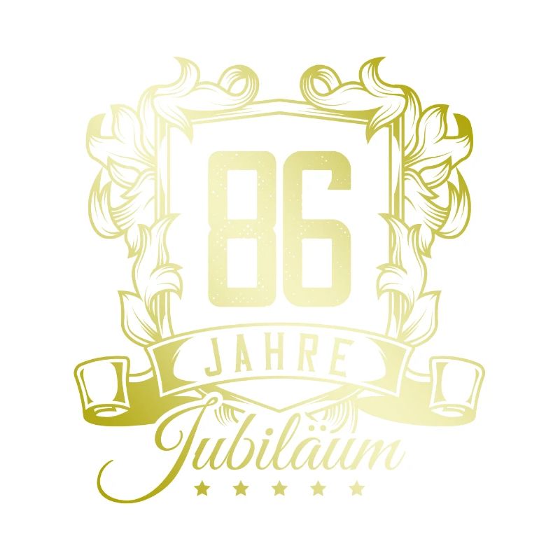 86 Zahl Wappen