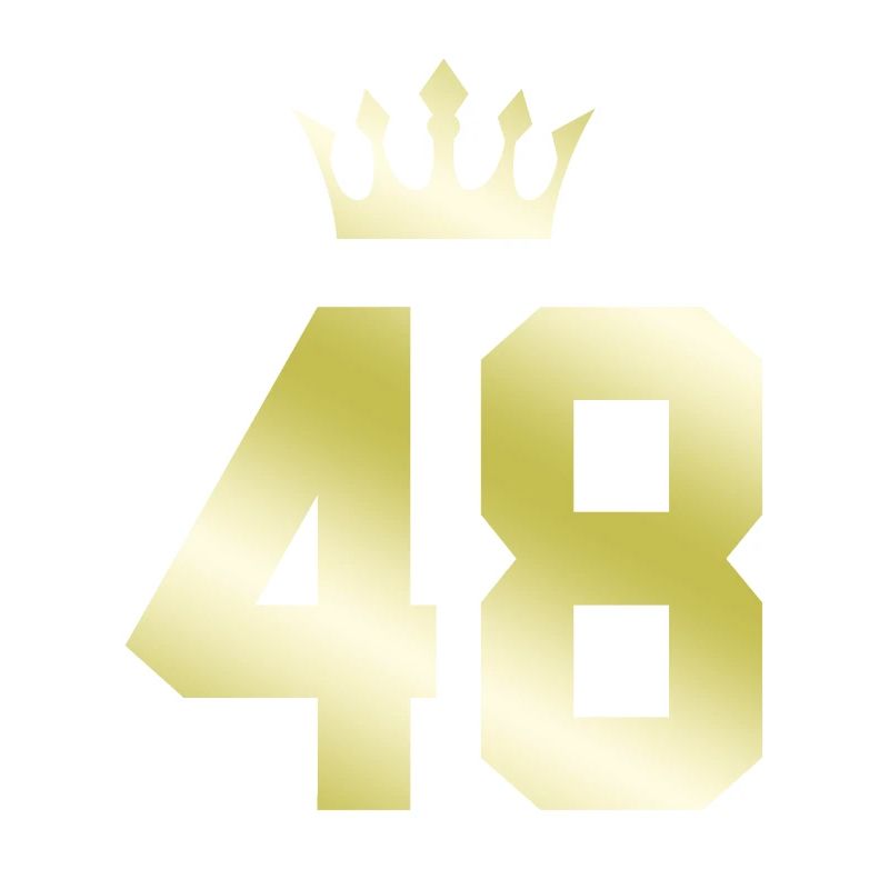 48 Zahl Krone