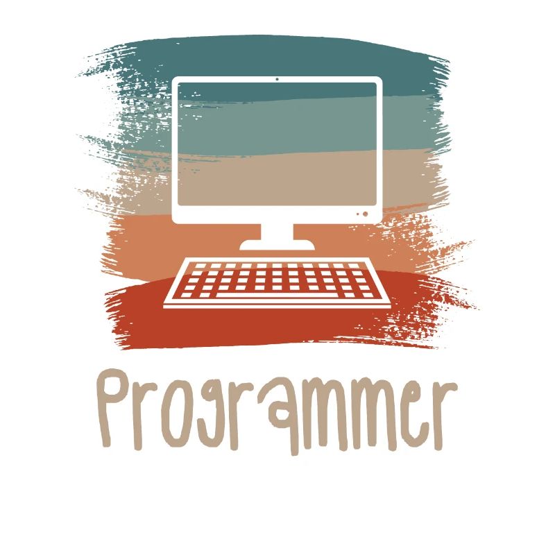 Rétro Vintage Programmeur Programmation Informatique