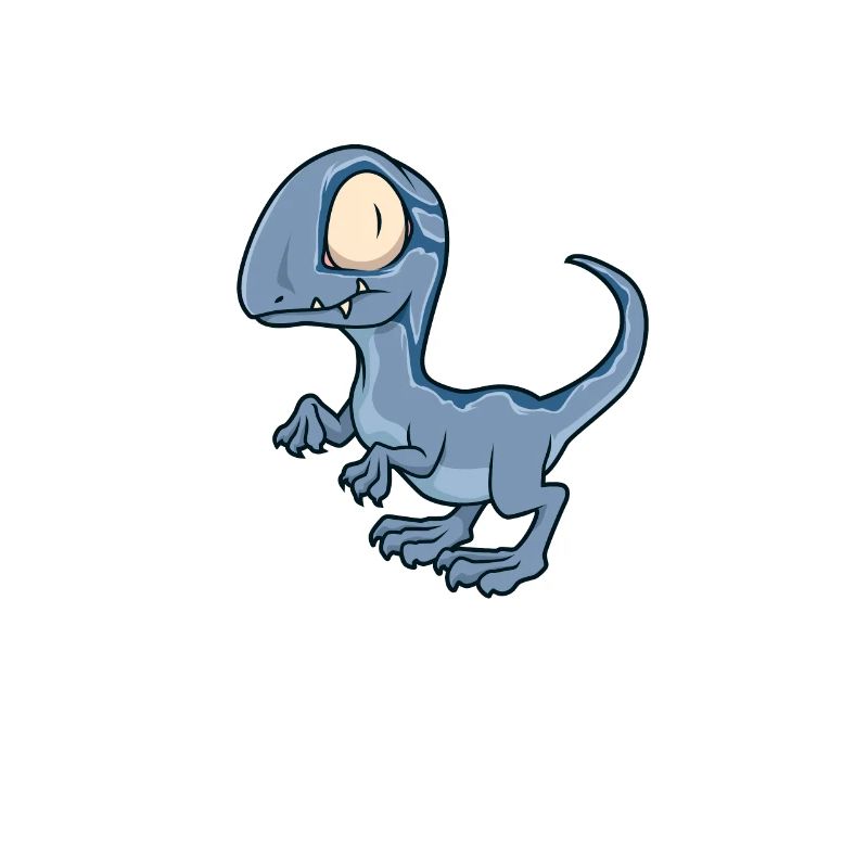 Kawaii Velociraptor