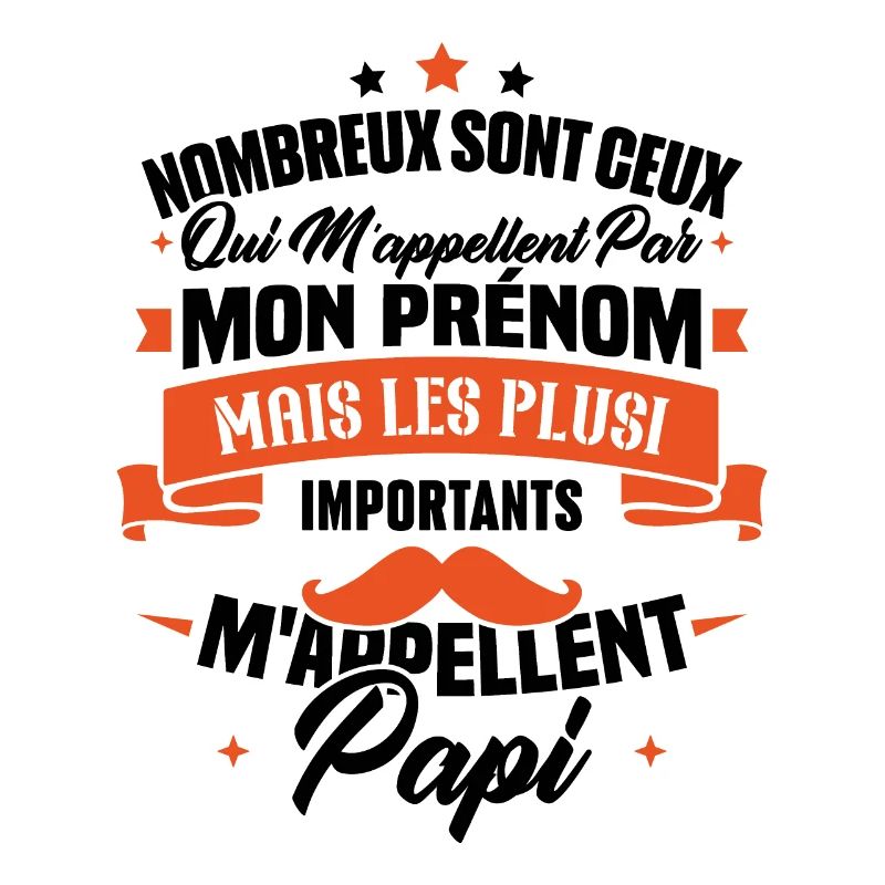 Les plus importants mappellent papi / Cadeau papi