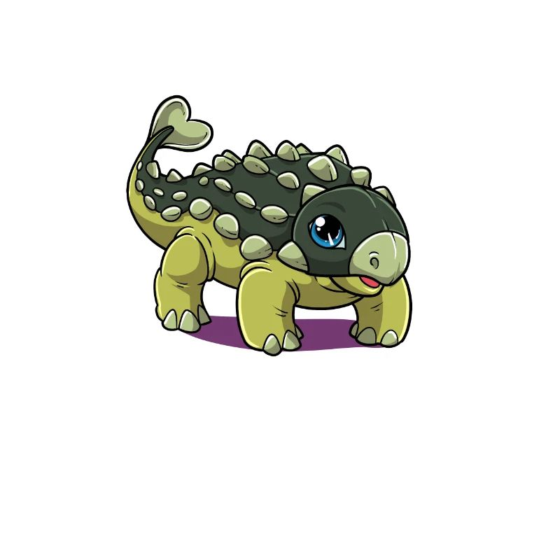 Cartoon Ankylosaurus