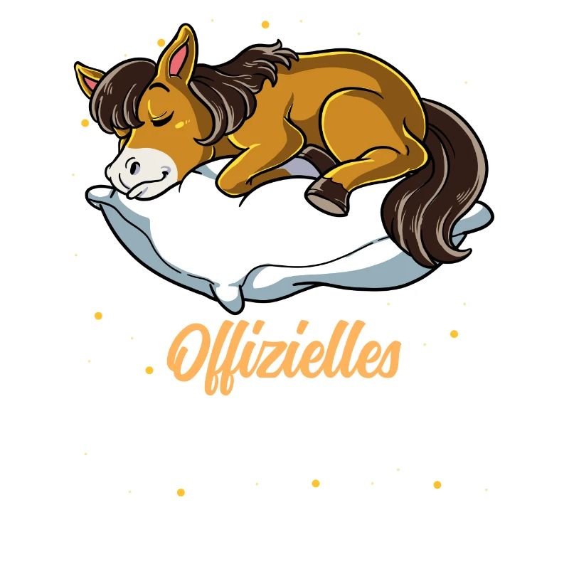 Offizielles Schlafshirt Pferd